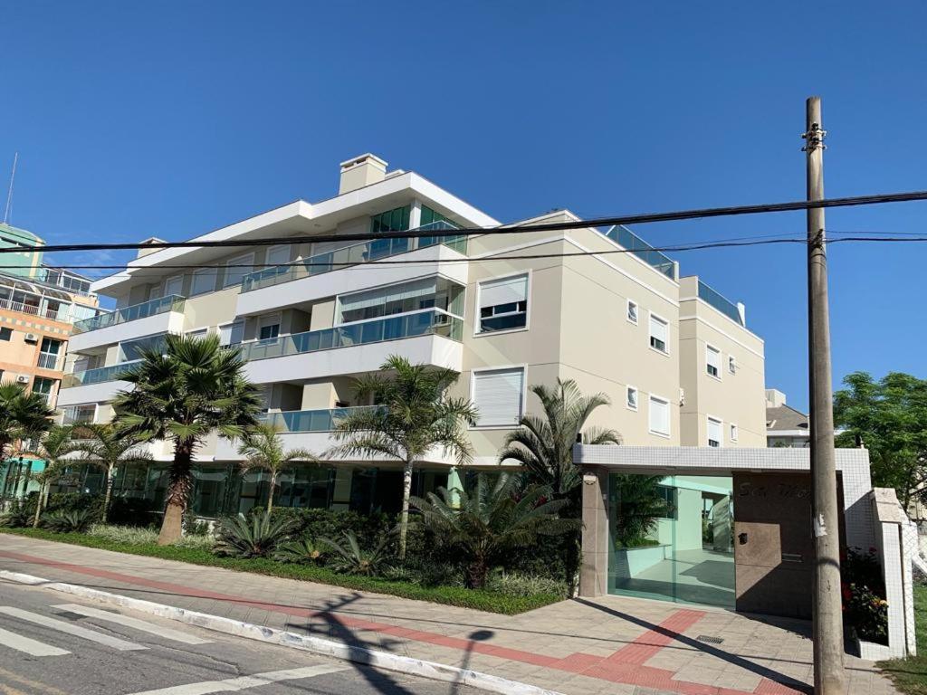 Apartamento de frente para Piscina, com vista para o mar Florianopolis Exterior foto