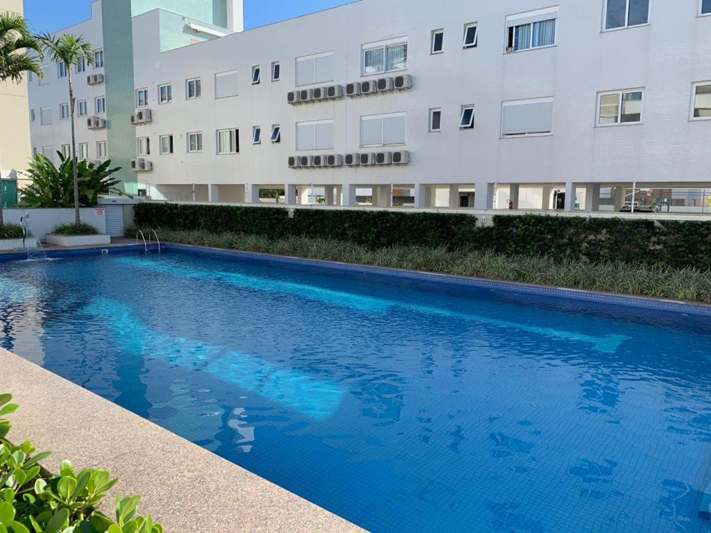 Apartamento de frente para Piscina, com vista para o mar Florianopolis Exterior foto